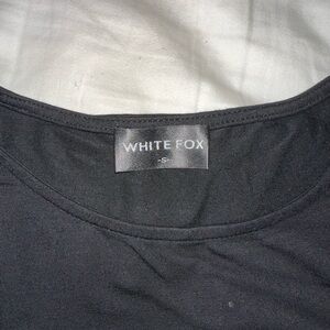 White Fox Blaxk Long sleeve